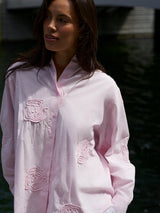 Neo Noir Dalma Dori emb Shirt - Light Pink