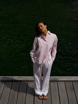 Neo Noir Dalma Dori emb Shirt - Light Pink
