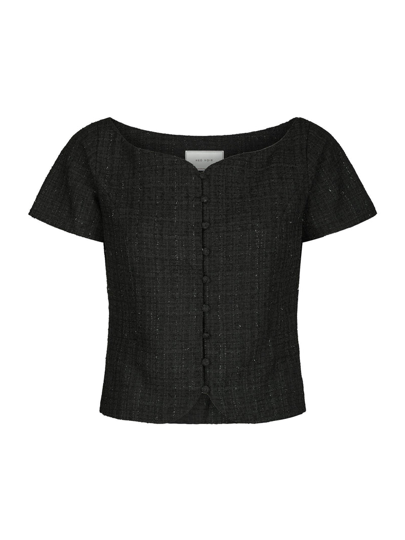 Neo Noir Tango Boucle Top