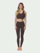 Neo Noir Vesta Leggings - Chocolate Brown