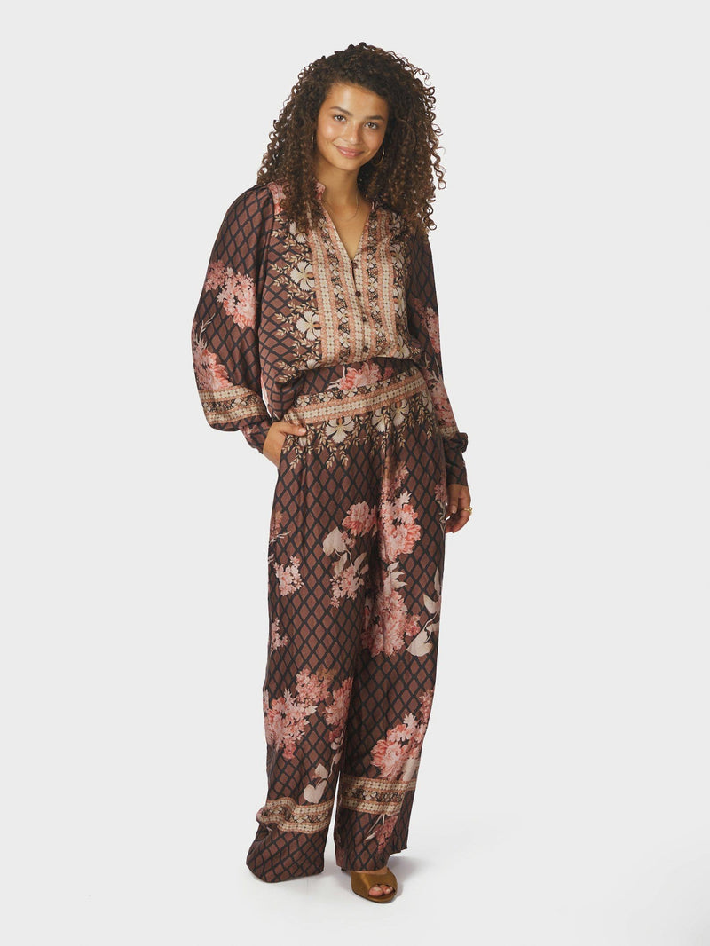 Neo Noir Lunet Botanical Border Pants
