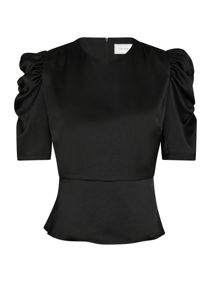 Neo Noir Benua Heavy Sateen Blouse