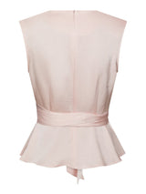 Neo Noir Risetta Heavy Sateen Top - Rose