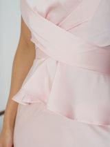 Neo Noir Risetta Heavy Sateen Top - Rose