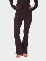 Neo Noir Ulianna Leggings Pants - Burgundy
