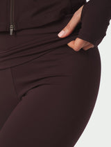 Neo Noir Ulianna Leggings Pants - Burgundy