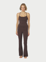 Neo Noir Ulianna Leggings Pants - Brown