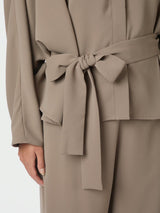Neo Noir Ellery Crepe Blouse - Taupe