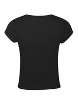 Neo Noir Ettia Baby Tee - Black