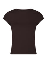 Neo Noir Ettia Baby Tee - Burgundy