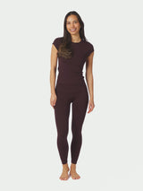Neo Noir Ettia Baby Tee - Burgundy