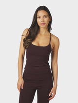 Neo Noir  Tirri Top - Burgundy