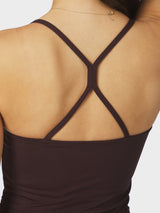 Neo Noir  Tirri Top - Burgundy