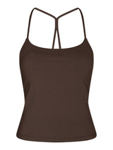 Neo Noir  Tirri Top - Chocolate Brown