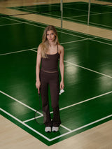 Neo Noir  Tirri Top - Chocolate Brown