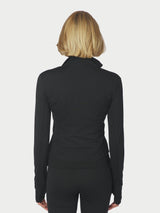 Neo Noir Nolana Zip Blouse - Black