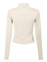 Neo Noir Nolana Zip Blouse - Ivory