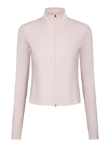 Neo Noir Nolana Zip Blouse - Light Pink