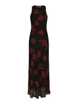 Neo Noir Celinie Rose Dress - Black