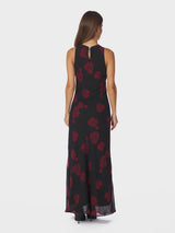 Neo Noir Celinie Rose Dress - Black