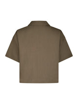Neo Noir Madicken Structure Blouse - Taupe