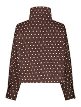 Neo Noir Callisa Dot Jacket - Brown