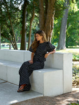 Neo Noir Malba Dot Pants - Black