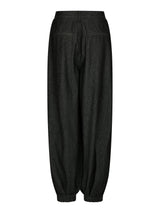 Neo Noir Fayla Denim Balloon Pants - Black