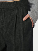 Neo Noir Fayla Denim Balloon Pants - Black