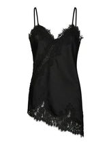 Neo Noir Viole Lace Top - Black