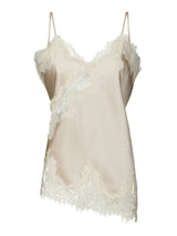 Neo Noir Viole Lace Top - Champangne
