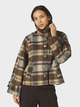 Neo Noir Quinn Check Jacket