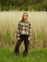 Neo Noir Quinn Check Jacket