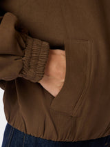 Neo Noir Selio Bomber Jacket - Brown