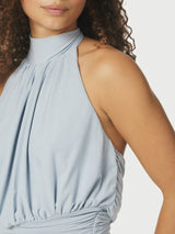 Neo Noir Lisseth Mesh Dress - Light Blue