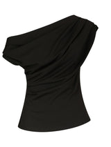 Neo Noir Mabelle Drapy Top - Black