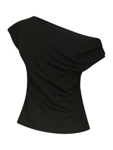 Neo Noir Mabelle Drapy Top - Black