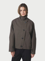 Neo Noir Fania Oversized Jacket - Army