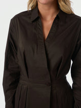 Neo Noir Ottana Popin Dress - Brown