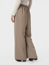 Neo Noir Lunet Crepe Pants - Taupe