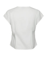 Neo Noir Fidi Poplin Top - White
