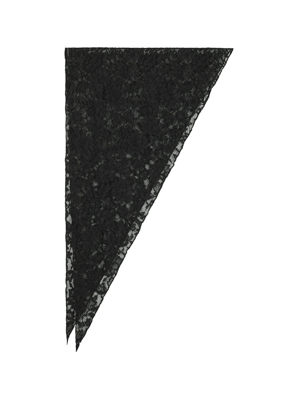 Neo Noir Serina Lace Scarf - Black