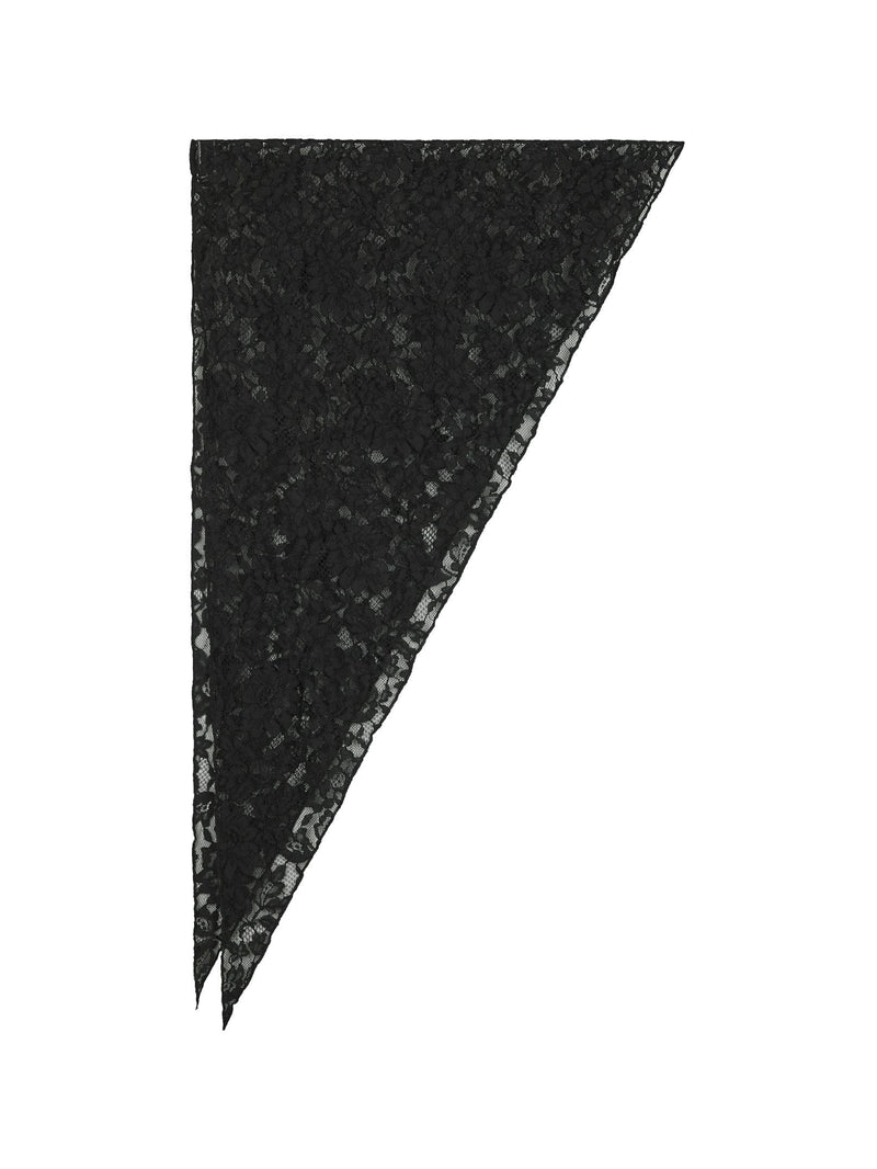 Neo Noir Serina Lace Scarf - Black