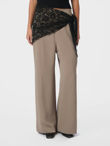 Neo Noir Serina Lace Scarf - Black