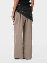 Neo Noir Serina Lace Scarf - Black