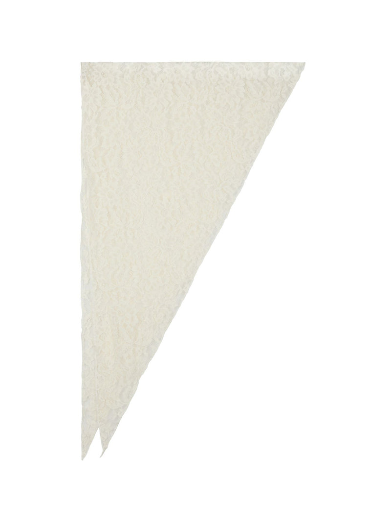 Neo Noir Serina Lace Scarf - Cream