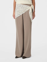 Neo Noir Serina Lace Scarf - Cream