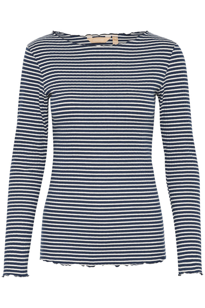 Culture Tea Dolly LS - Blues/White Stripe