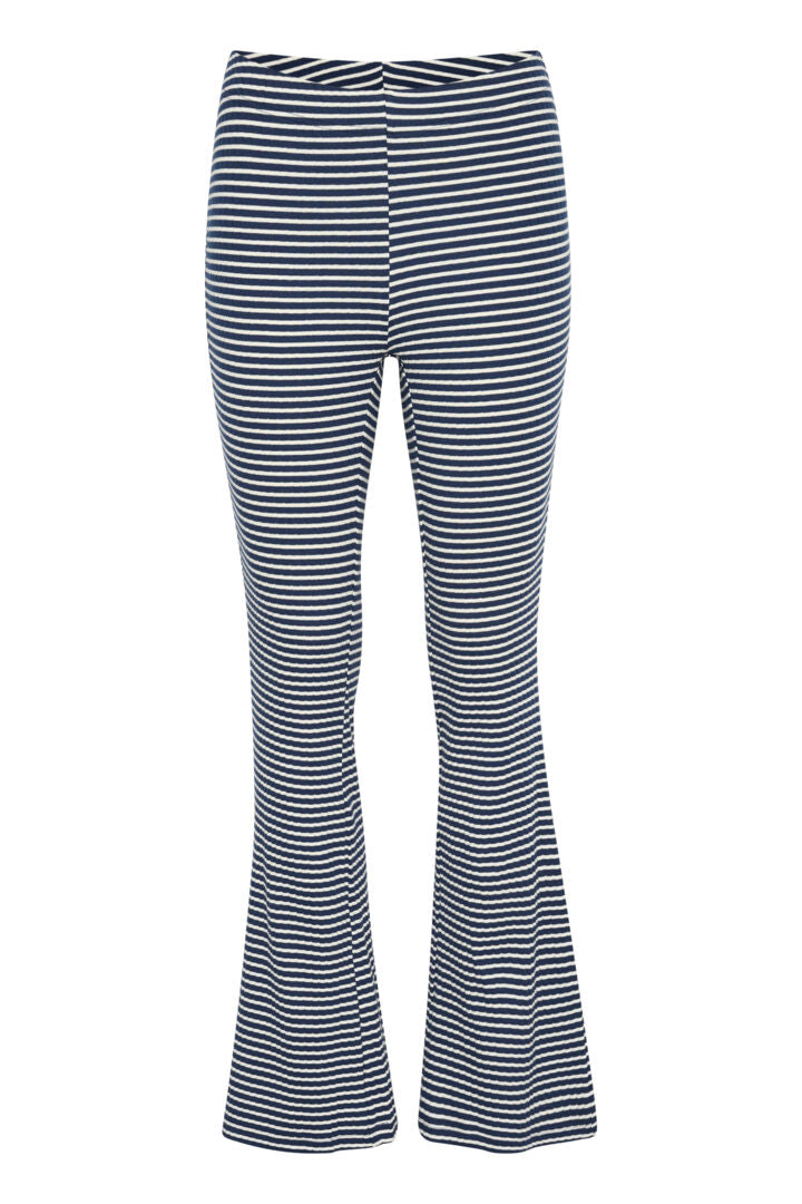 Culture Tea Dolly Pants - Dress Blues/White