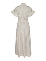 Neo Noir Nellie Wide Stripe Dress - Ivory
